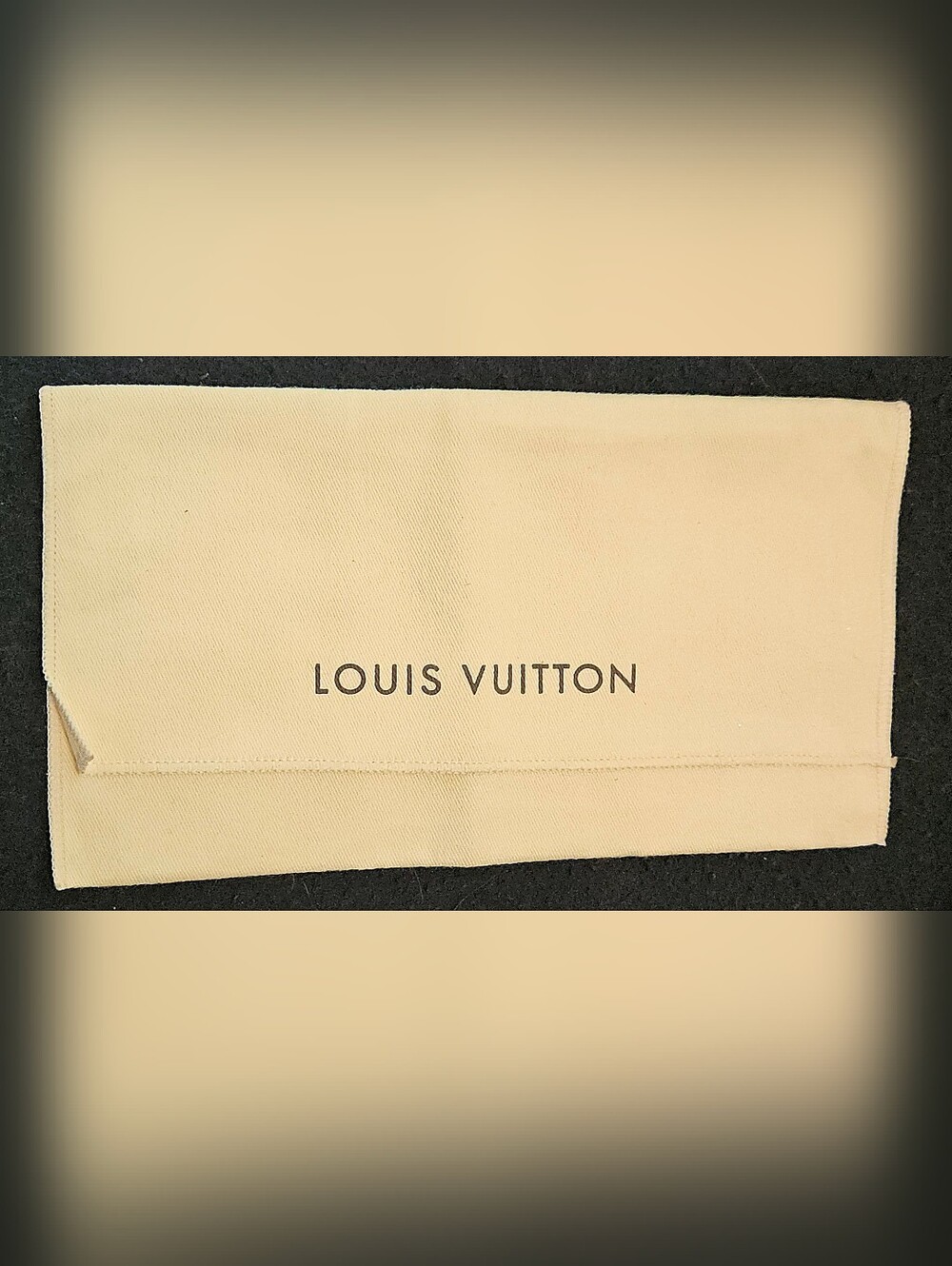 Auth Louis Vuitton Medium Pochette Kirigami Recto Verso Envelope Dust Bag Wallet